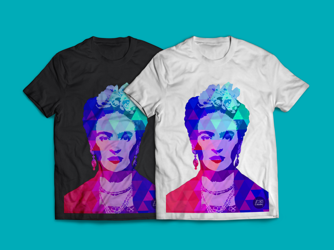 Estampa t-shirt Frida Kahlo LR Estúdio